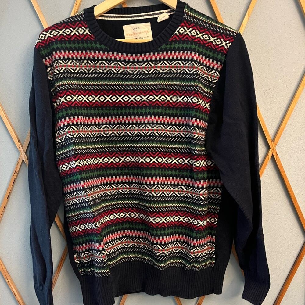Weatherproof Fair Isle Sweater